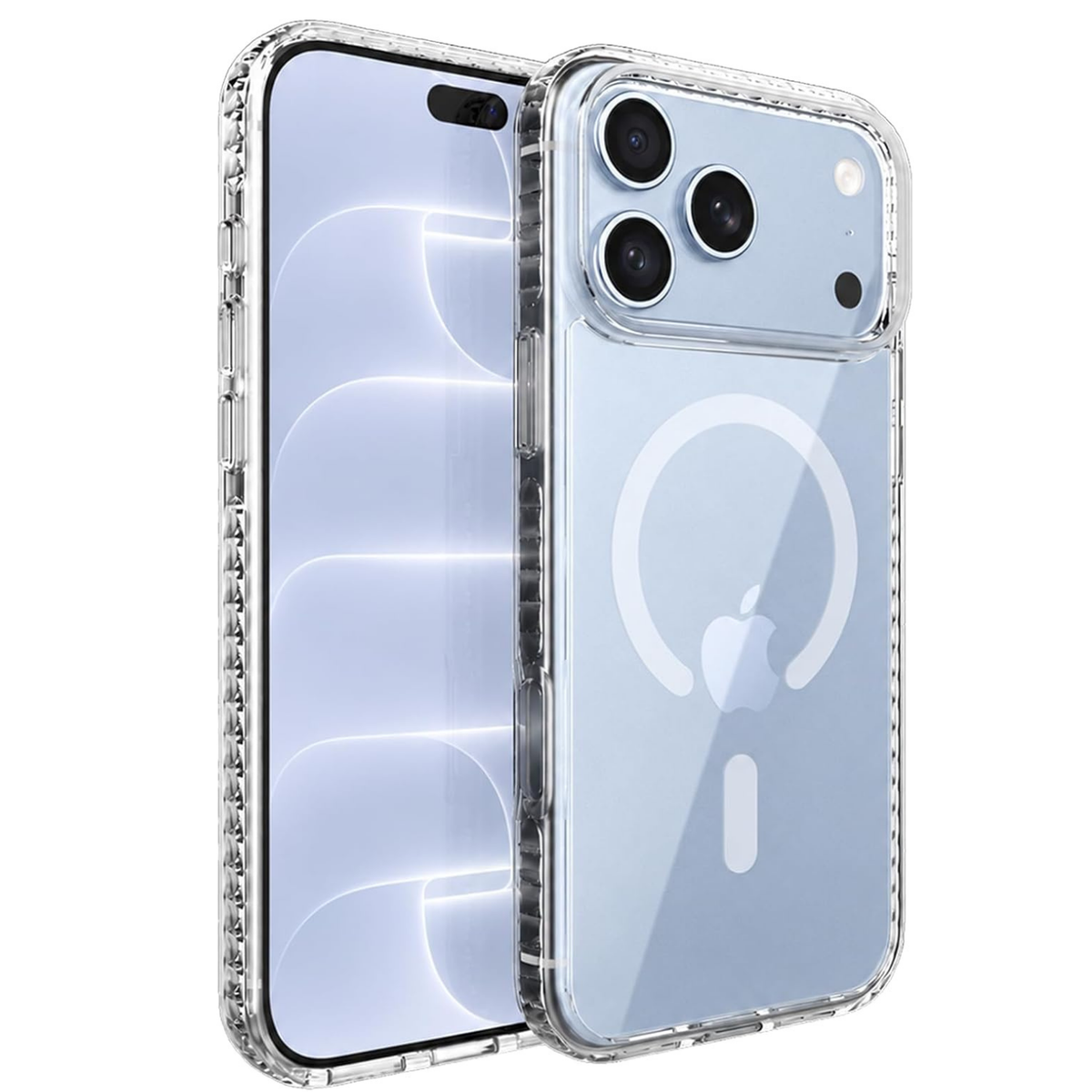iPhone 17 Pro / 18 Pro LUCION [Magsafe Compatible] Transparent Anti-Yellowing Case