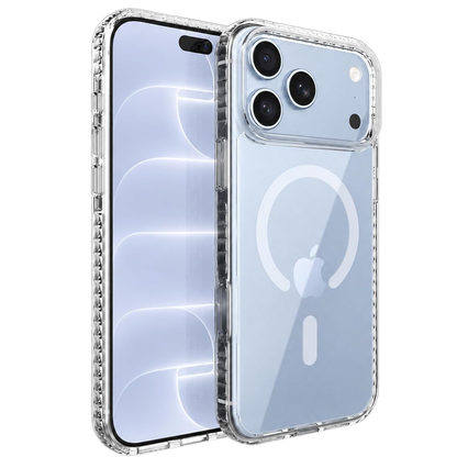 iPhone 17 Pro / 18 Pro LUCION [Magsafe Compatible] Transparent Anti-Yellowing Case