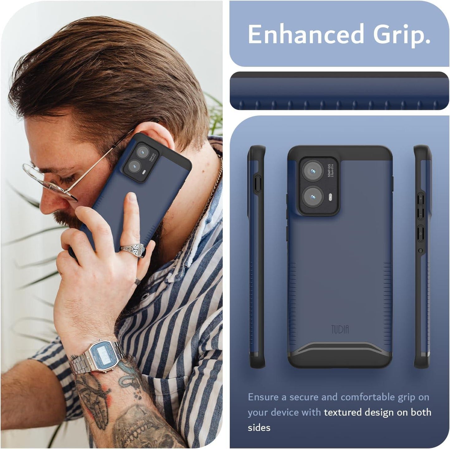 Honor Magic 200 LITE 5G Case MergeGrip Heavy Duty DualShield