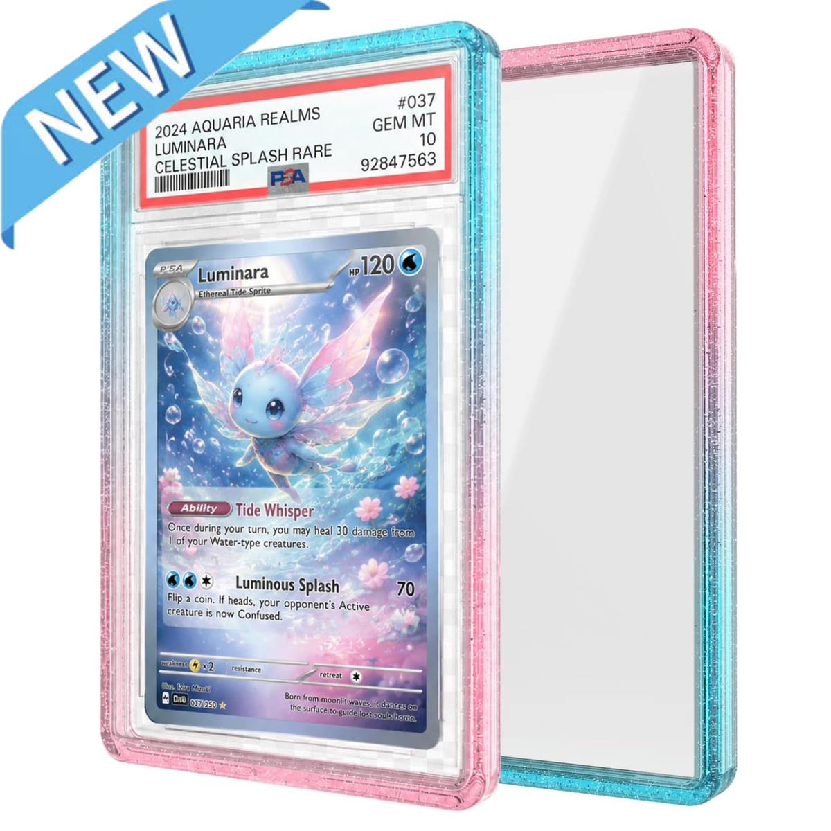 PSA Slab Guard Anti-UV Case LUCION Protective Graded Card Display Holder
