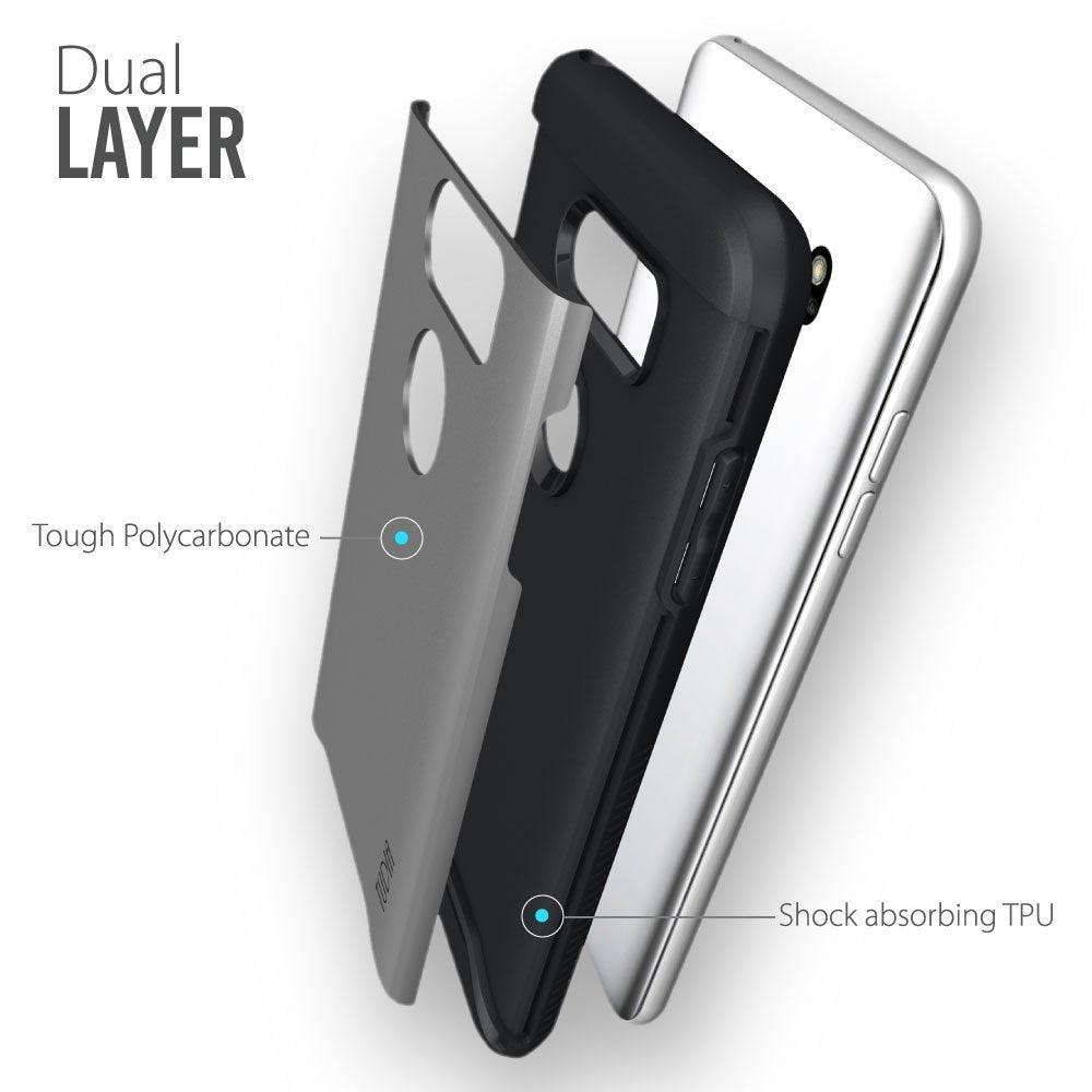 LG V30 Case MERGE Heavy Duty Dual Layer - TUDIA Products