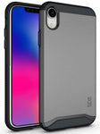 TUDIA [MERGE Series] Heavy Duty EXTREME Protection / Rugged With Dual Layer Slim Precise Cutouts Phone Case Compatible with Apple iPhone XR (2018)