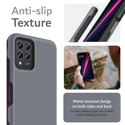 T-Mobile REVVL 6 Pro 5G Case MergeGrip Heavy Duty DualShield