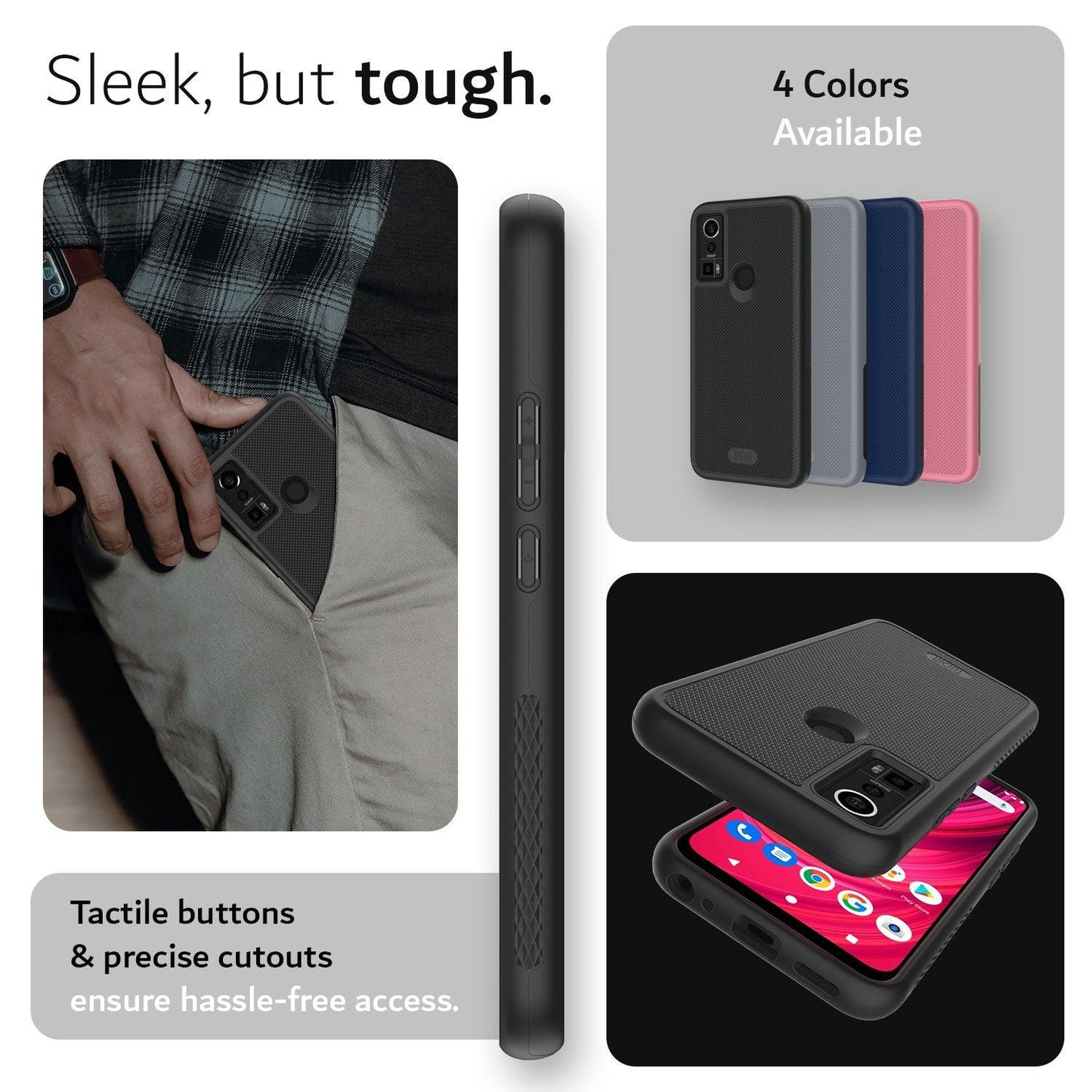 BLU S91 Pro Case MergeGrip Heavy Duty DualShield - TUDIA Products