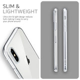 Ultra Thin Clear TPU Case for Apple iPhone X & Xs
