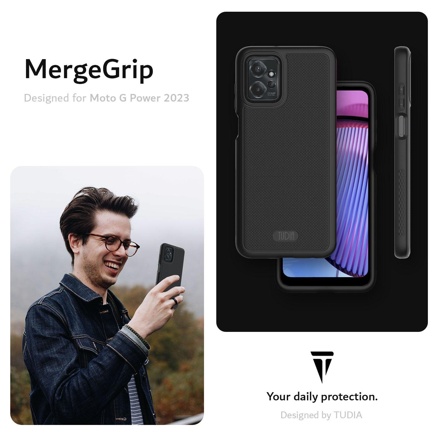 Motorola Moto G Power 5G (2023) Case MergeGrip Heavy Duty DualShield - TUDIA Products