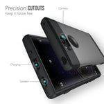 TUDIA Slim-Fit HEAVY DUTY [MERGE] EXTREME Protection / Rugged but Slim Dual Layer Case for Sony Xperia XA2