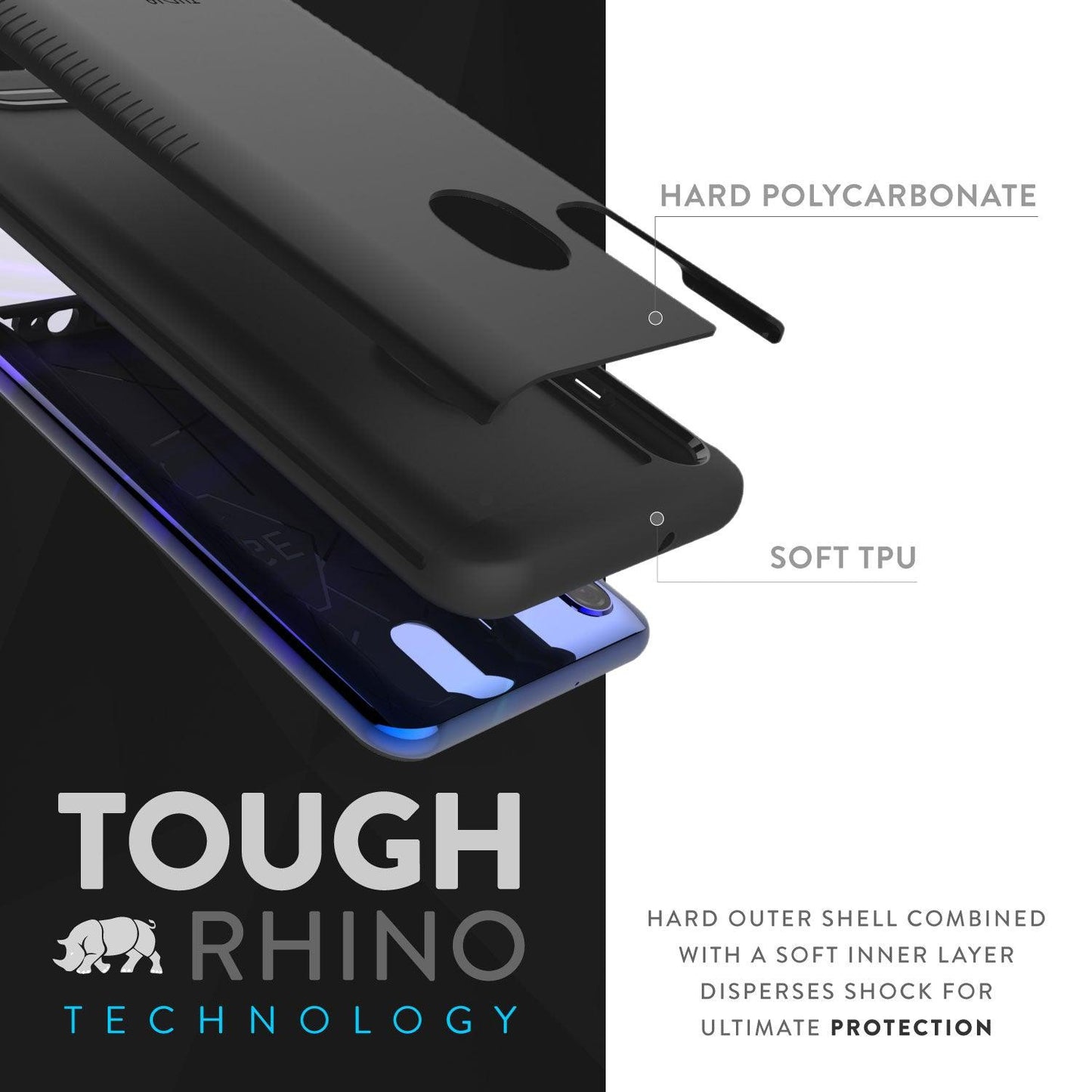 BLU G9 Pro / BLU Vivo XII MERGE Heavy Duty Dual Layer - TUDIA Products