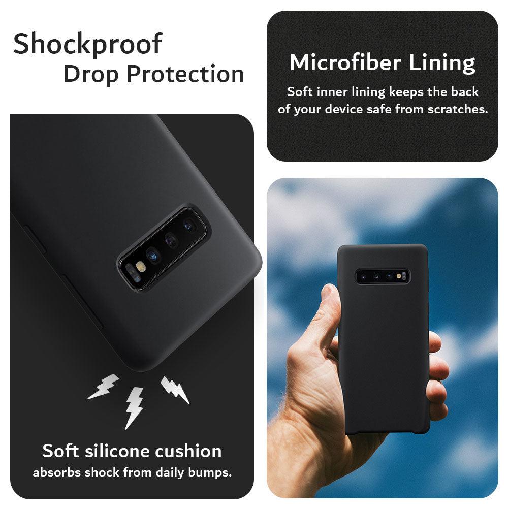 Samsung Galaxy S10 UltraSlim Silicon Shockproof Case - TUDIA Products