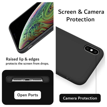 Apple iPhone Xs Max Case Smooth Silicone - TUDIA Products