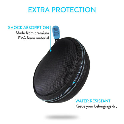 EVA Storage Carrying Case for Wrist Watch / Smart Watch / Fitbit Watches / Replacement Strap - TUDIA Products