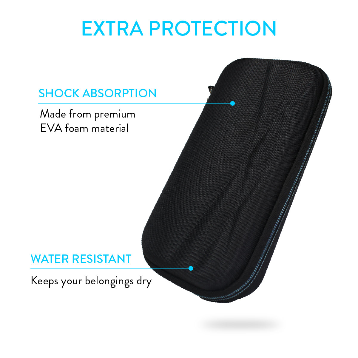 Storage EVA Carrying Case for Diabetic Medical Supplies