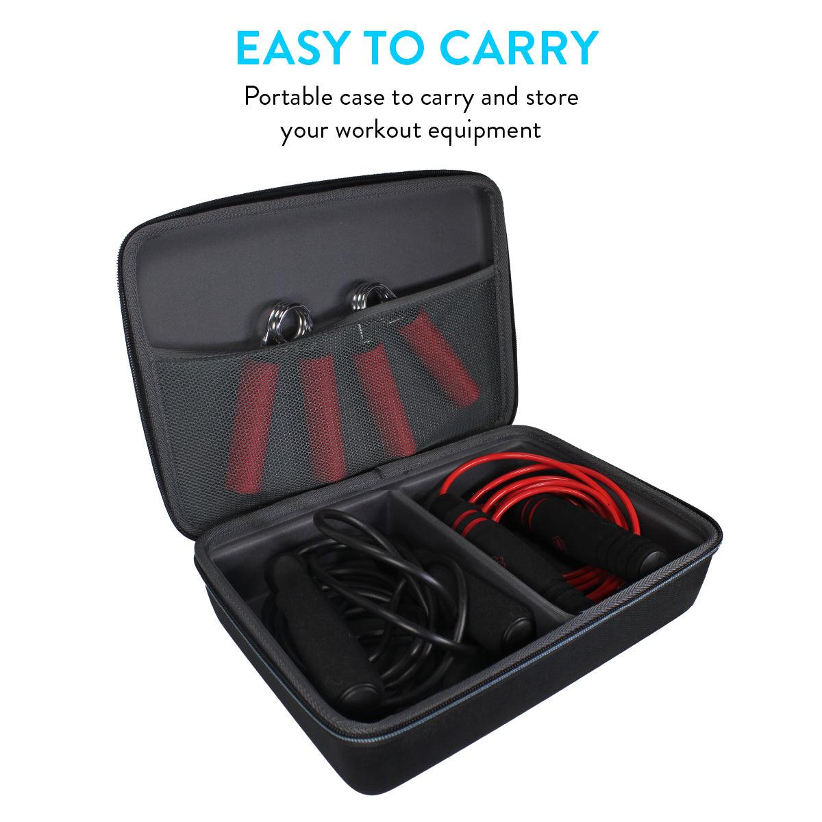 EVA Storage Carrying Case for Home Workout Exercise Equipment - TUDIA Products