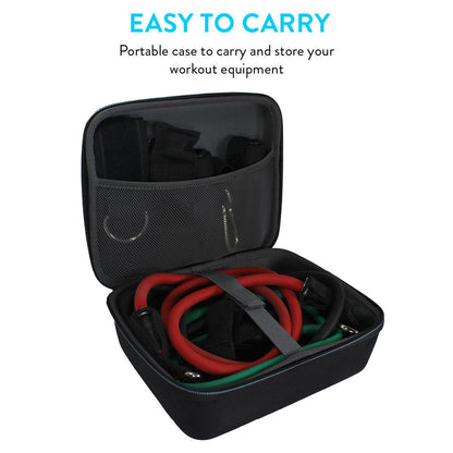 EVA Storage Carrying Case for Home Workout Exercise Equipment - TUDIA Products