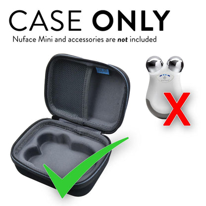 EVA Storage Carrying Case Compatible With NuFACE Mini Petite Facial Toning Device - TUDIA Products