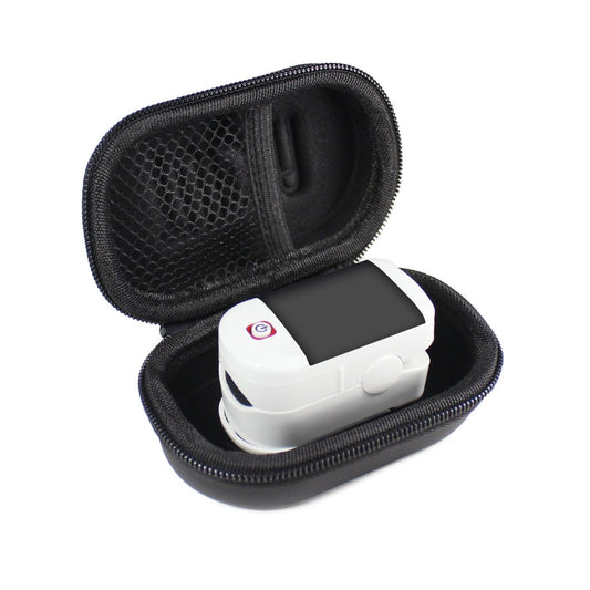EVA STORAGE CARRYING CASE FOR FINGERTIP PULSE OXIMETER BLOOD OXYGEN SATURATION MONITOR - TUDIA Products