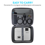 EVA Storage Carrying Case for Mini Projectors and Accessories