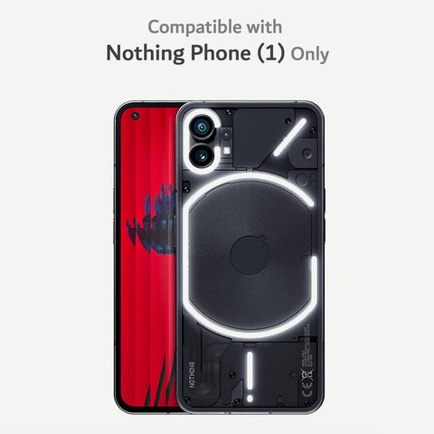 Osophter for Nothing Phone 1 Case,Nothing Phone Case with 2pcs