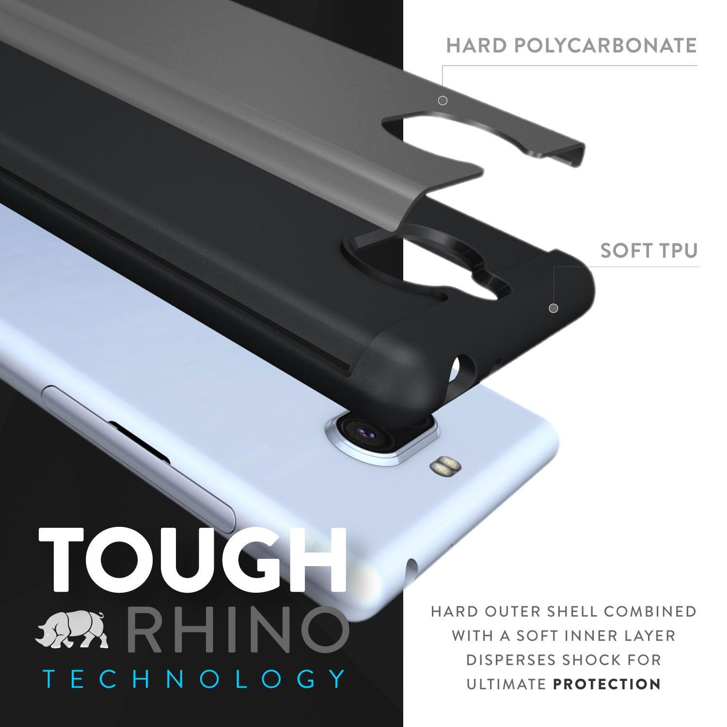 Sony Xperia 10 Plus Case MERGE Heavy Duty Dual Layer - TUDIA Products