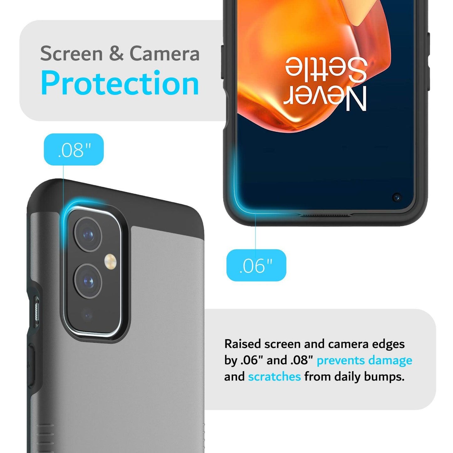 OnePlus 9 (Compatible with India/China Version Only) Case MERGE Heavy Duty Dual Layer