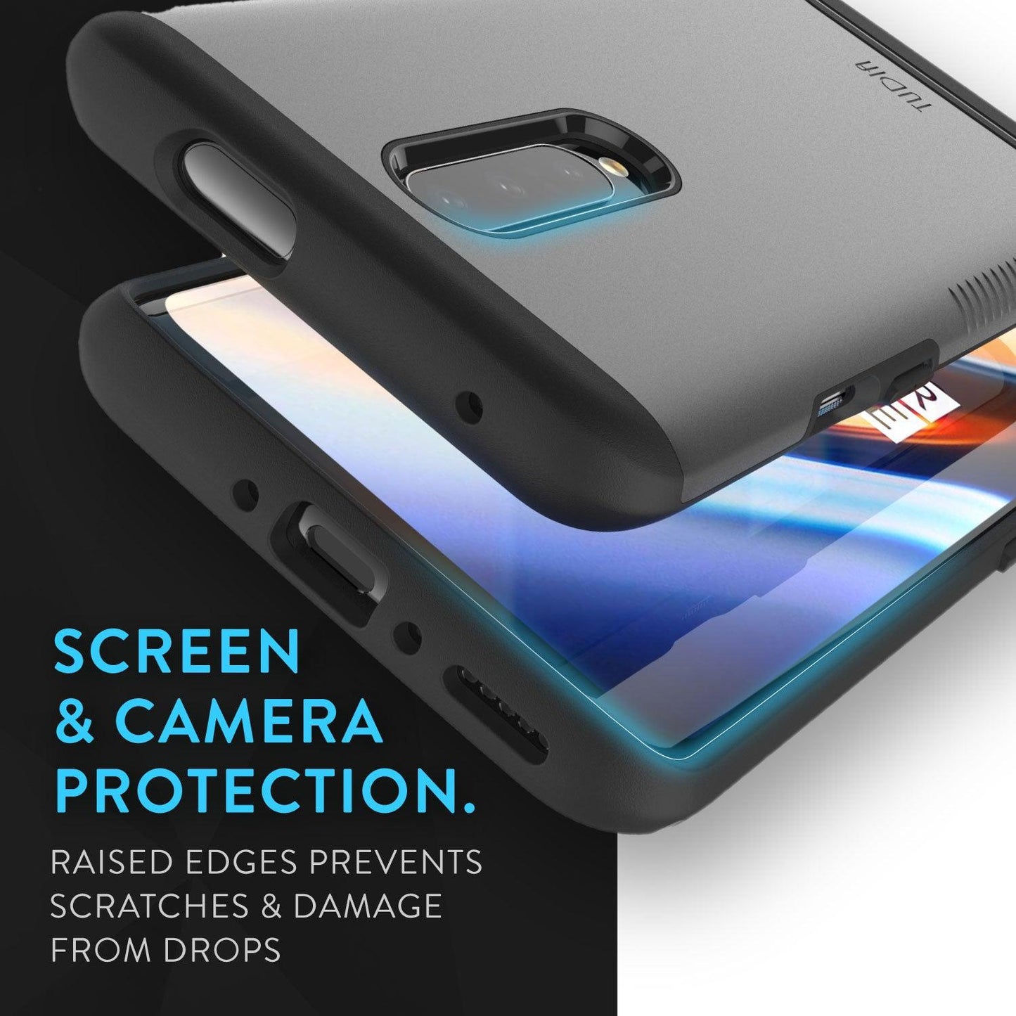 OnePlus 7 Pro Case MERGE Heavy Duty Dual Layer - TUDIA Products