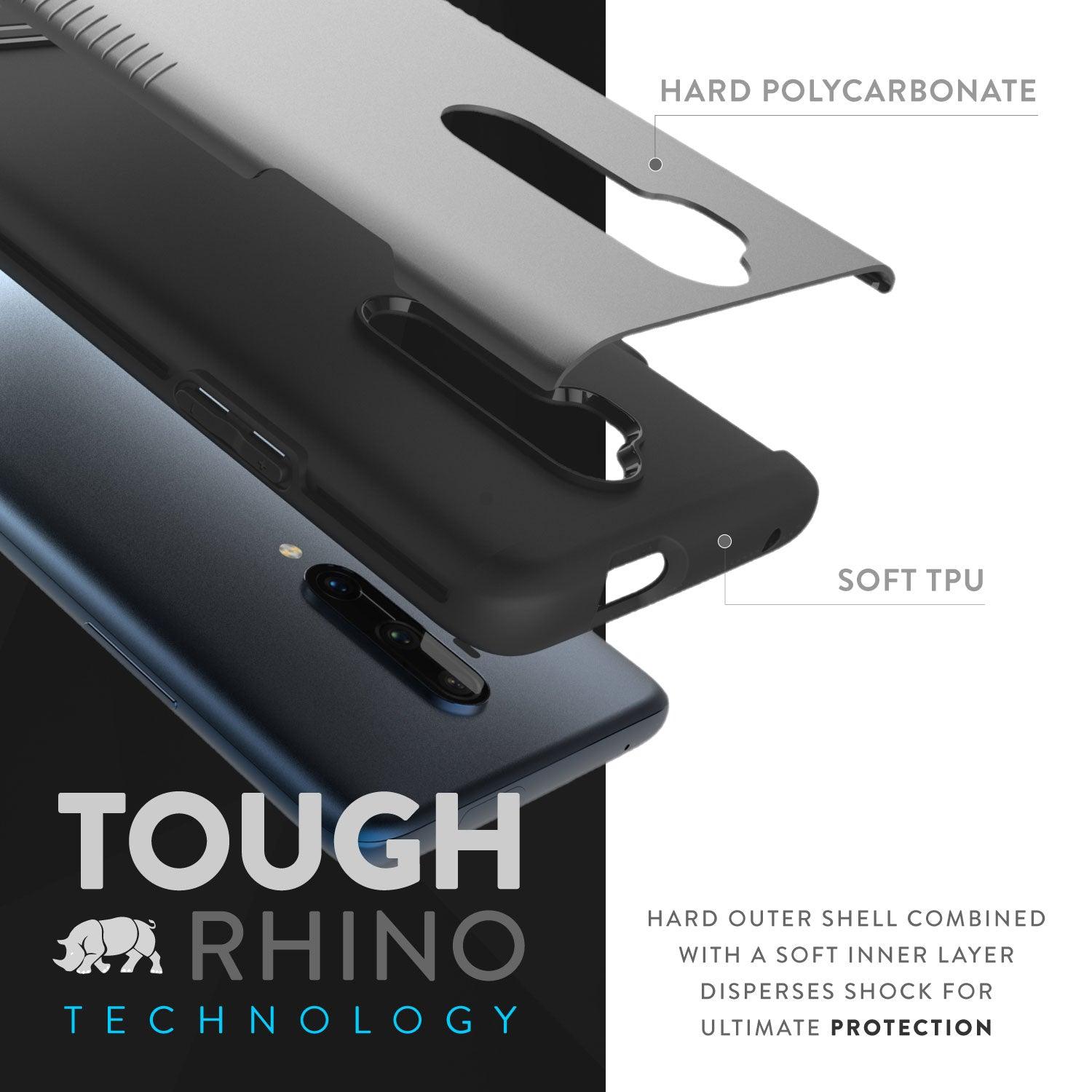 OnePlus 7T Pro Case MERGE Heavy Duty Dual Layer - TUDIA Products