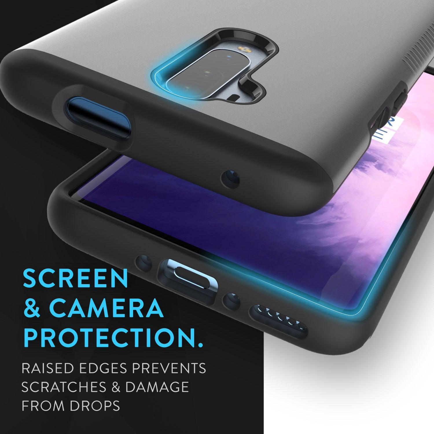 OnePlus 7T Pro Case MERGE Heavy Duty Dual Layer - TUDIA Products