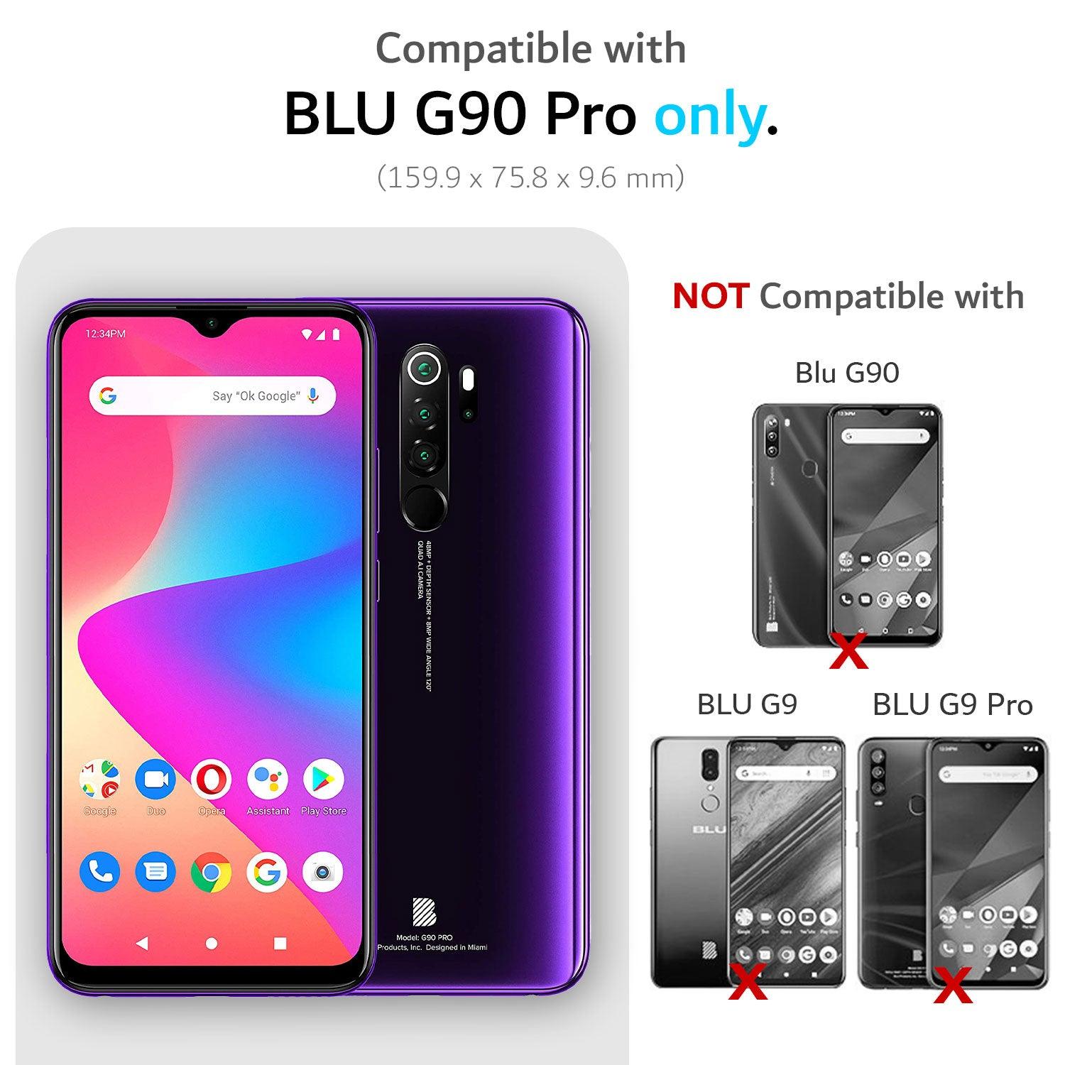 BLU G90 Pro Case MERGE Heavy Duty Dual Layer - TUDIA Products