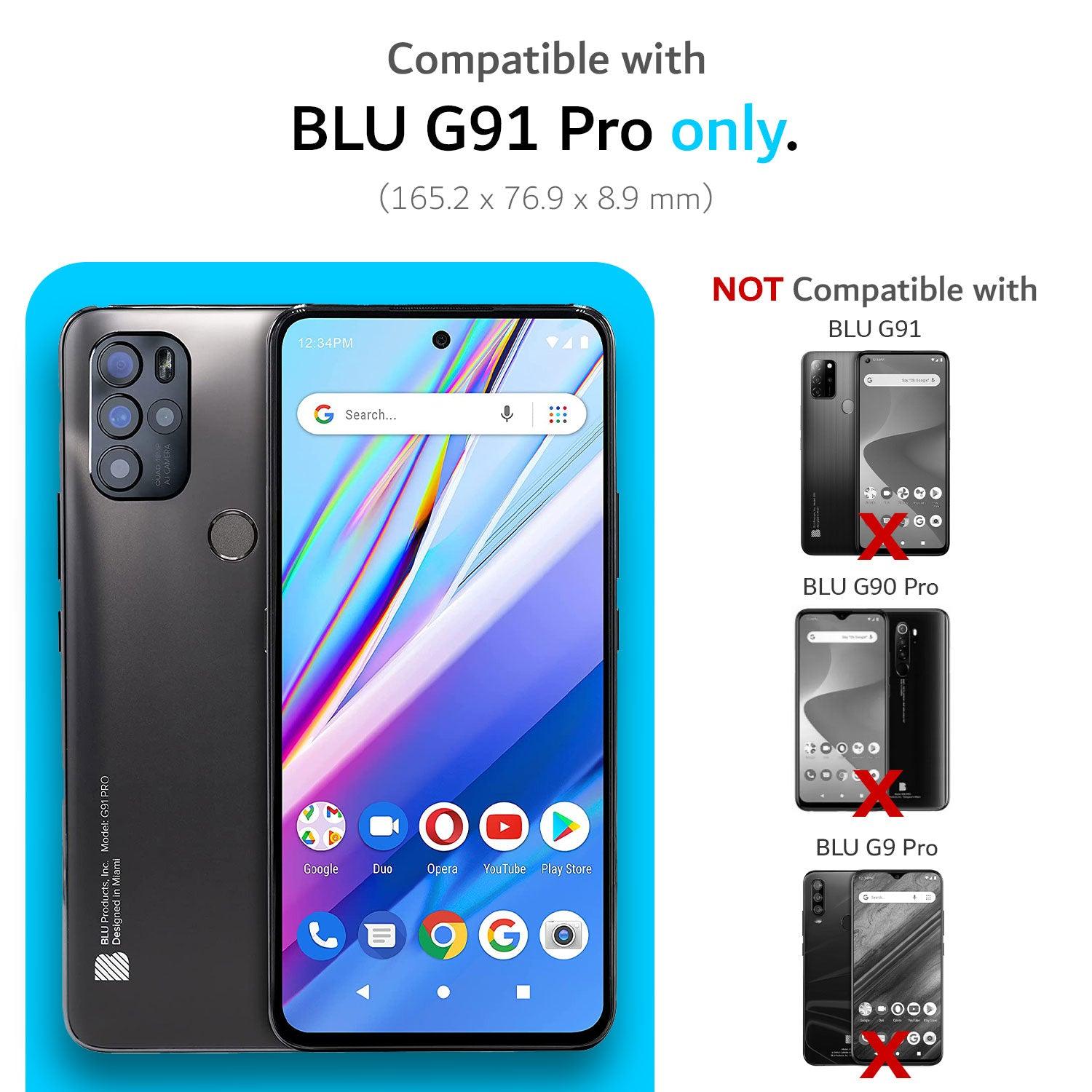 Heavy Duty Dual Layer Merge BLU G91 Pro Case