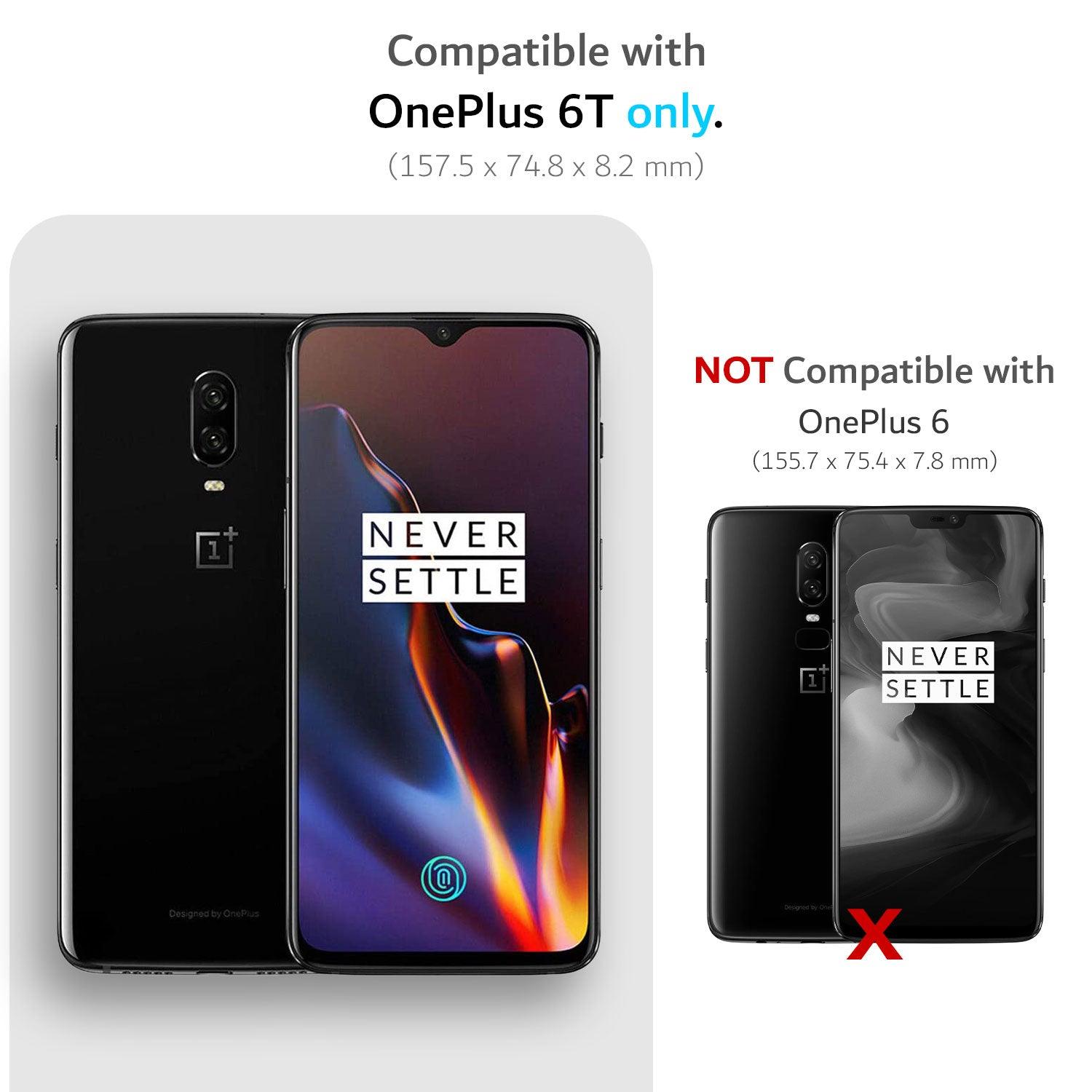 OnePlus 6T Case MERGE Heavy Duty Dual Layer - TUDIA Products