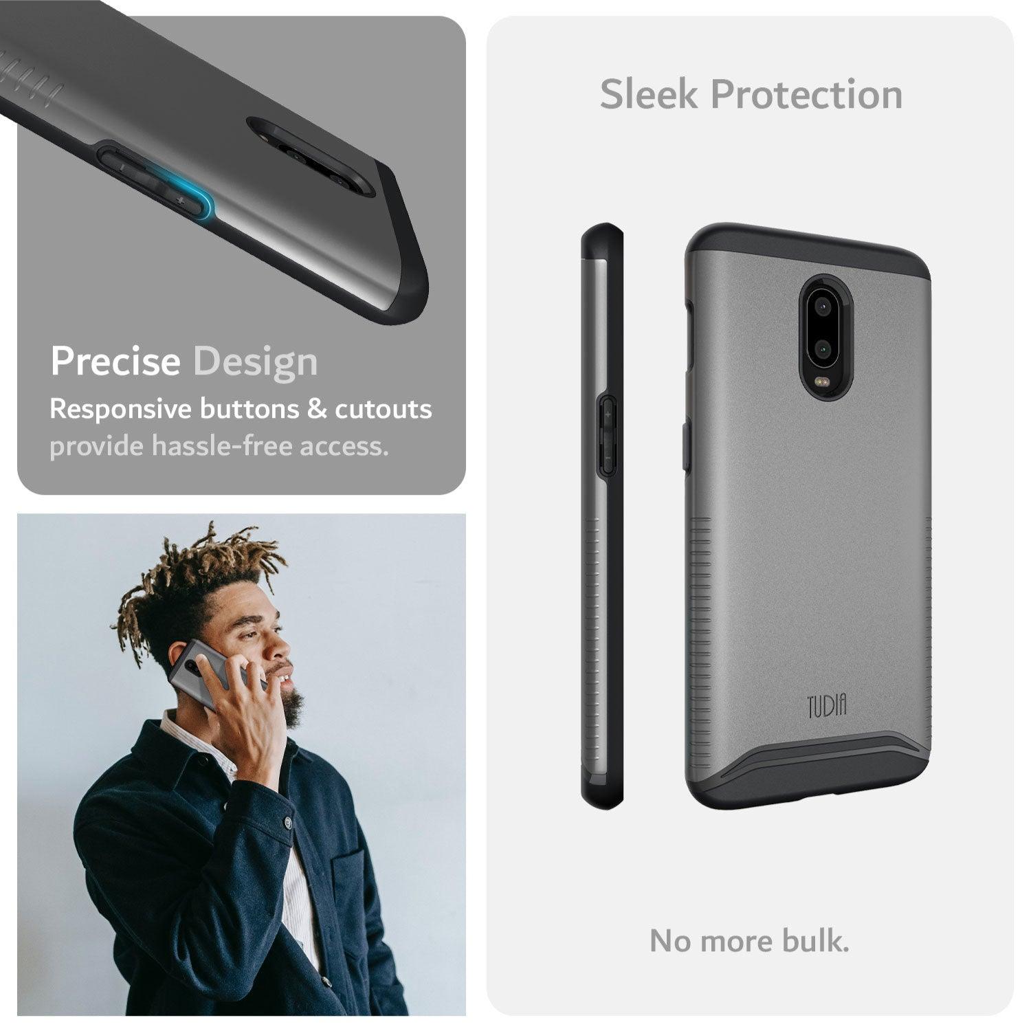 OnePlus 6T Case MERGE Heavy Duty Dual Layer - TUDIA Products