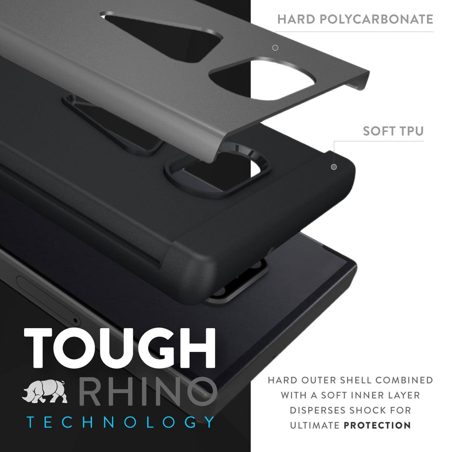 Heavy Duty Dual Layer Merge Razer Phone 2 Case