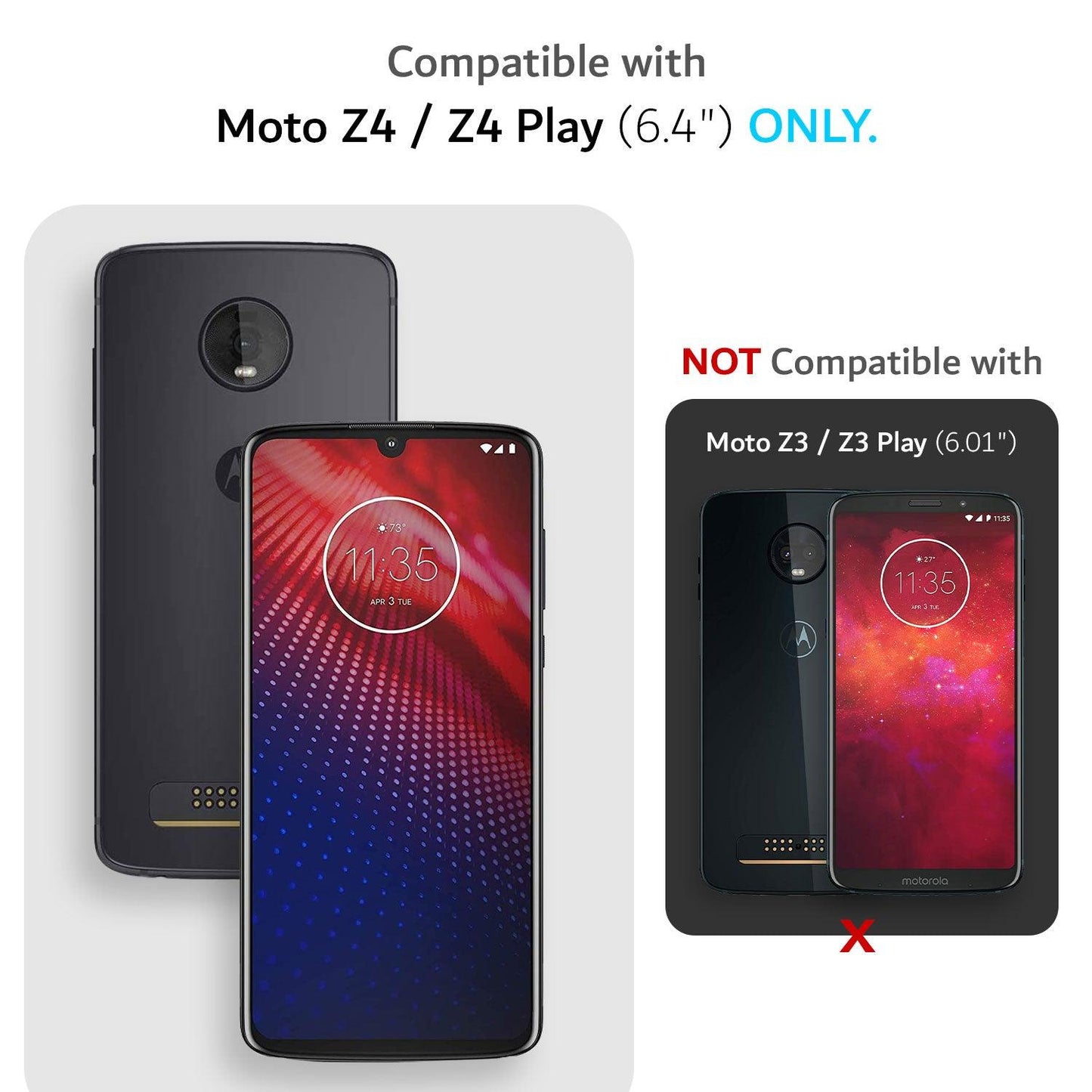 Motorola Moto Z4 Case MERGE Heavy Duty Dual Layer - TUDIA Products