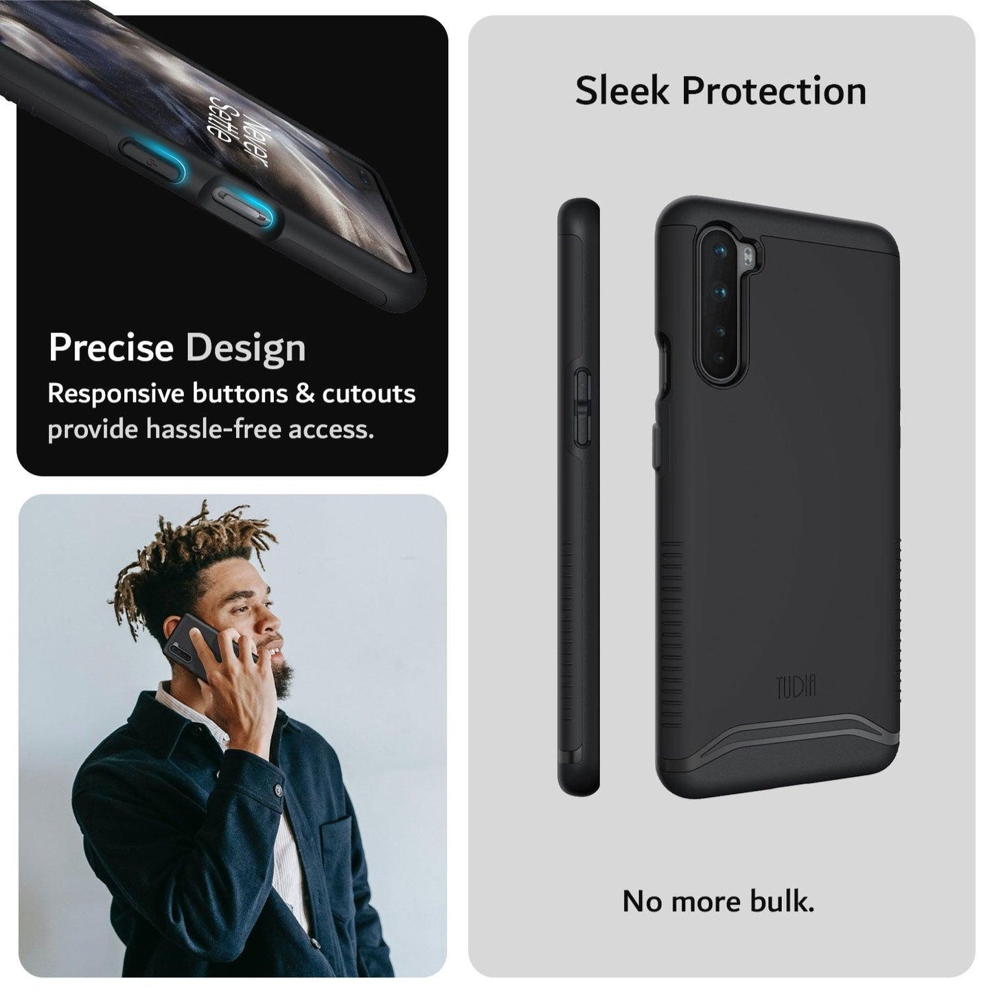 OnePlus Nord Case MERGE Heavy Duty Dual Layer - TUDIA Products