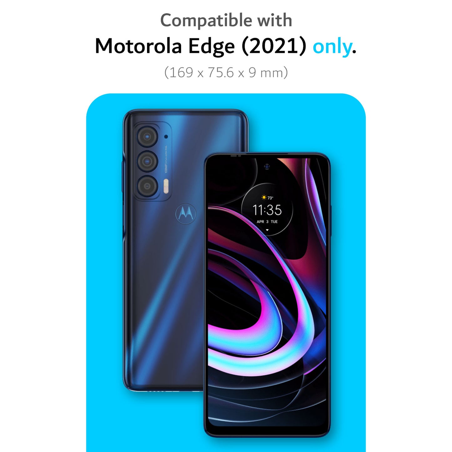 Motorola Moto Edge (2021) Case Merge Heavy Duty Dual Layer - TUDIA Products