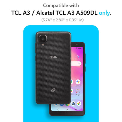 Alcatel TCL A3 Case Merge Heavy Duty Dual Layer - TUDIA Products