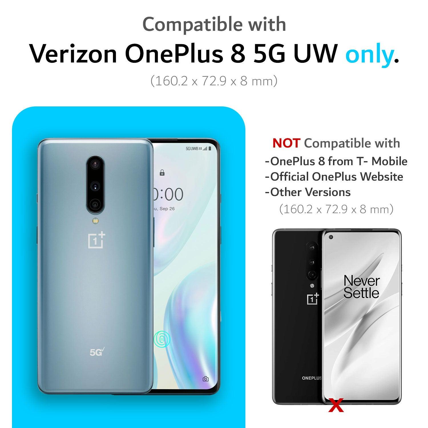 OnePlus 8 5G deals Onyx Black 128 GB Verizon Smartphone