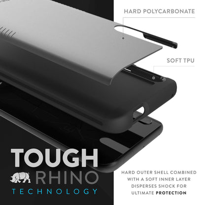 Heavy duty dual layer phone case for Honor 9X Pro, Huawei 9X, and Y9s – shockproof rugged protection with hard polycarbonate and TPU