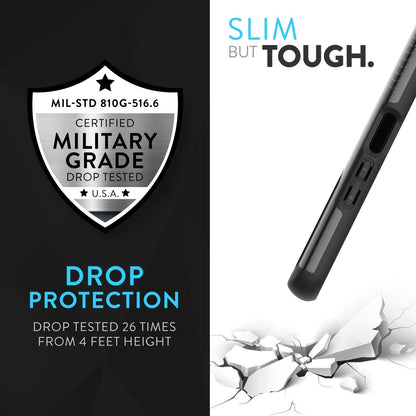 Shockproof Military Grade Case for Honor 9X Pro, Huawei Y9s & 9X – Dual Layer Protection, Drop Tested