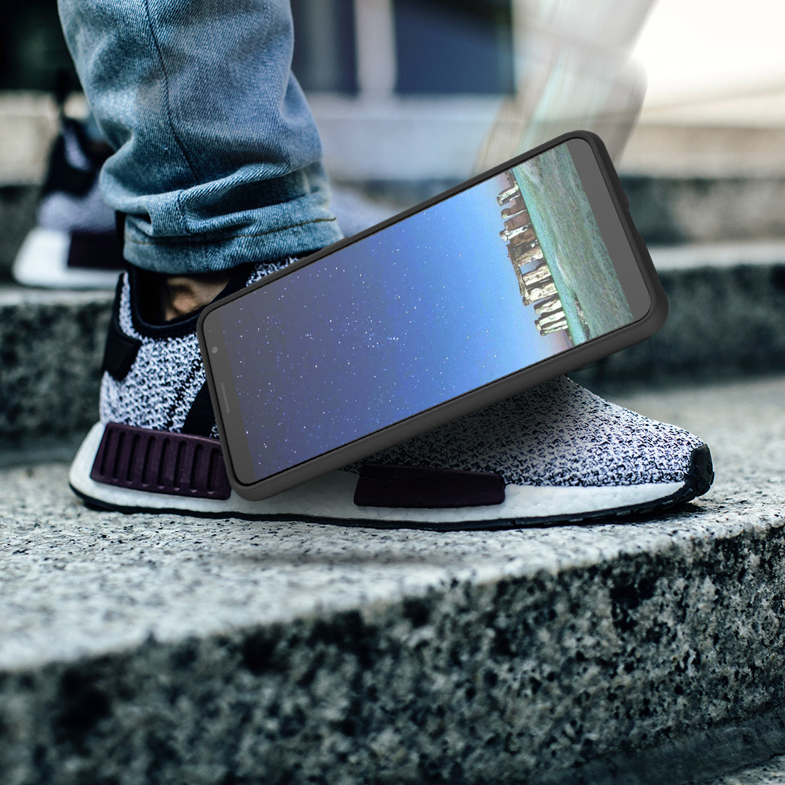 ZTE Blade Max View Case MERGE Heavy Duty Dual Layer