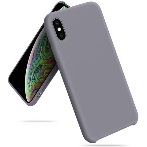 Smooth Silicone Case for Apple iPhone X & XS