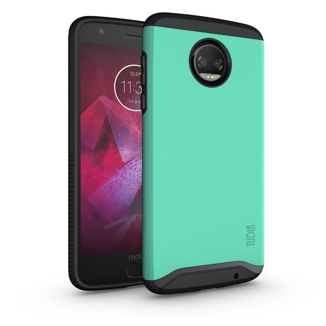 Motorola Moto Z Force (2nd Generation), Moto Z2 Force Droid Edition Case MERGE Heavy Duty Dual Layer - TUDIA Products