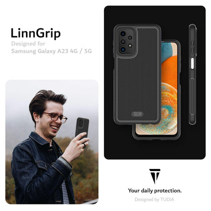 Samsung Galaxy A23 5G / 4G (LTE) Case LINNGrip Non-Slip Ultra Slim - TUDIA Products