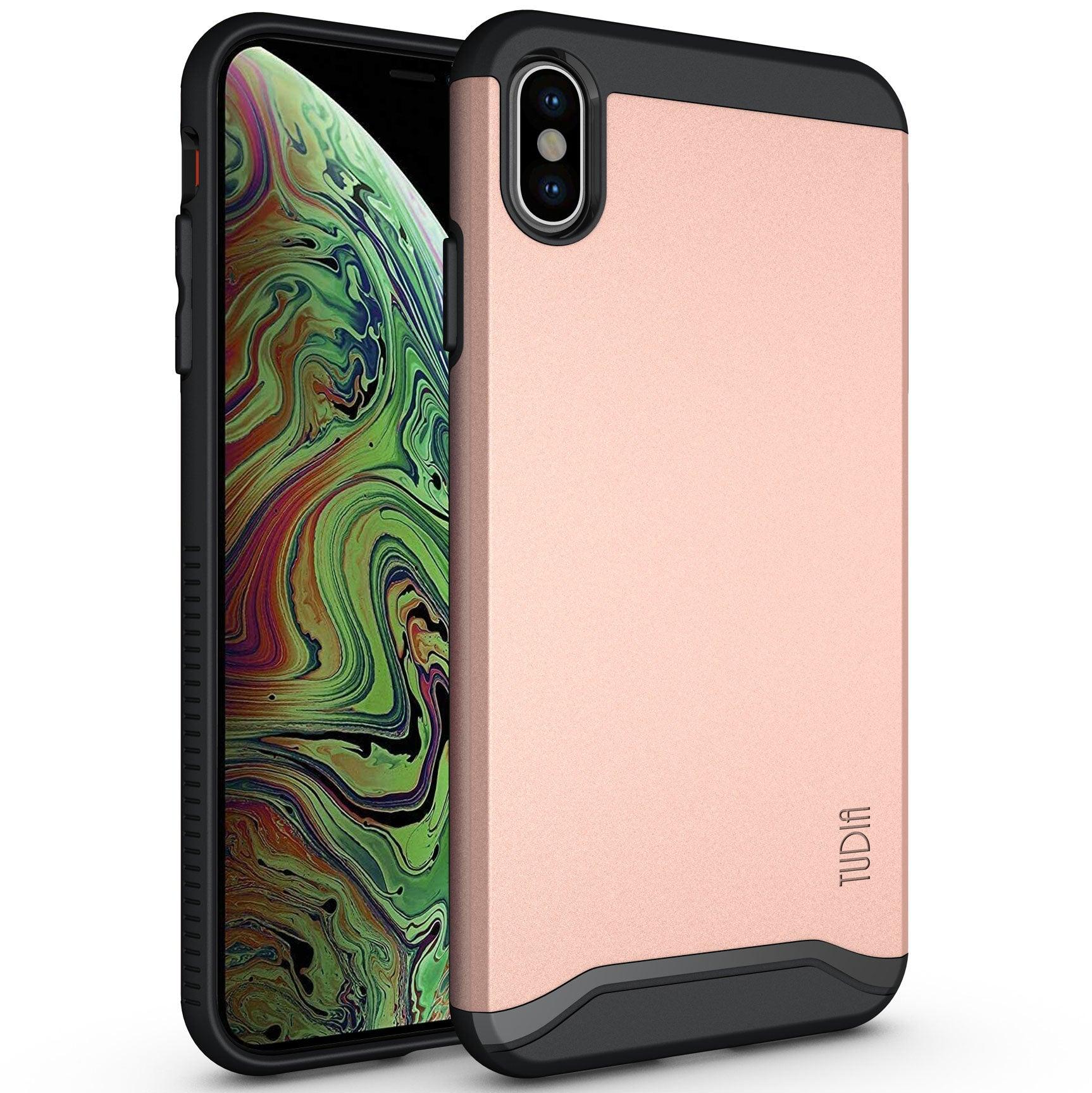 iPhone Xs Max 6.5" Case MERGE Heavy Duty Dual Layer - TUDIA Products
