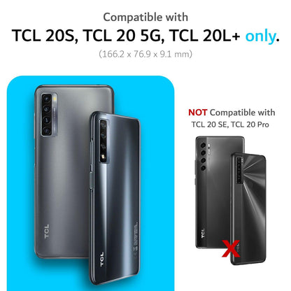 TCL 20L / TCL 20S / TCL 20 5G / TCL 20L+ Case MERGE Heavy Duty Dual Layer - TUDIA Products