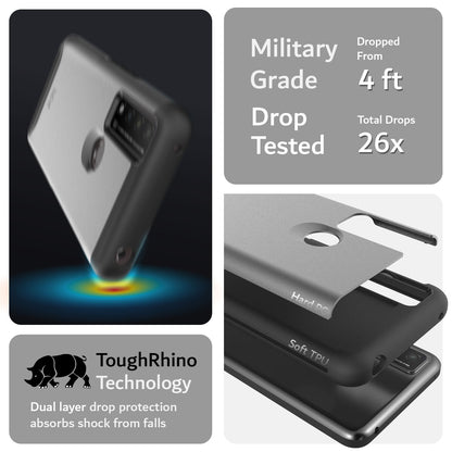 TCL 20R 5G TCL 20 AX 5G TCL Bremen 5G heavy duty dual layer military grade drop tested phone case protective cover