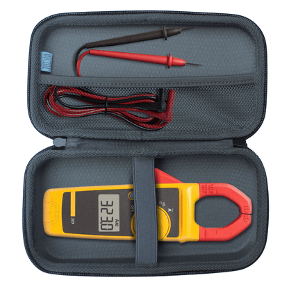 EVA Storage Carrying Case Compatible With Fluke 323/324/325 True RMS Clamp Meter [CASE ONLY] - TUDIA Products