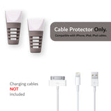 TUDIA Klip Cable Protector Compatible With Apple Charging Cords (10 Pcs Combo)
