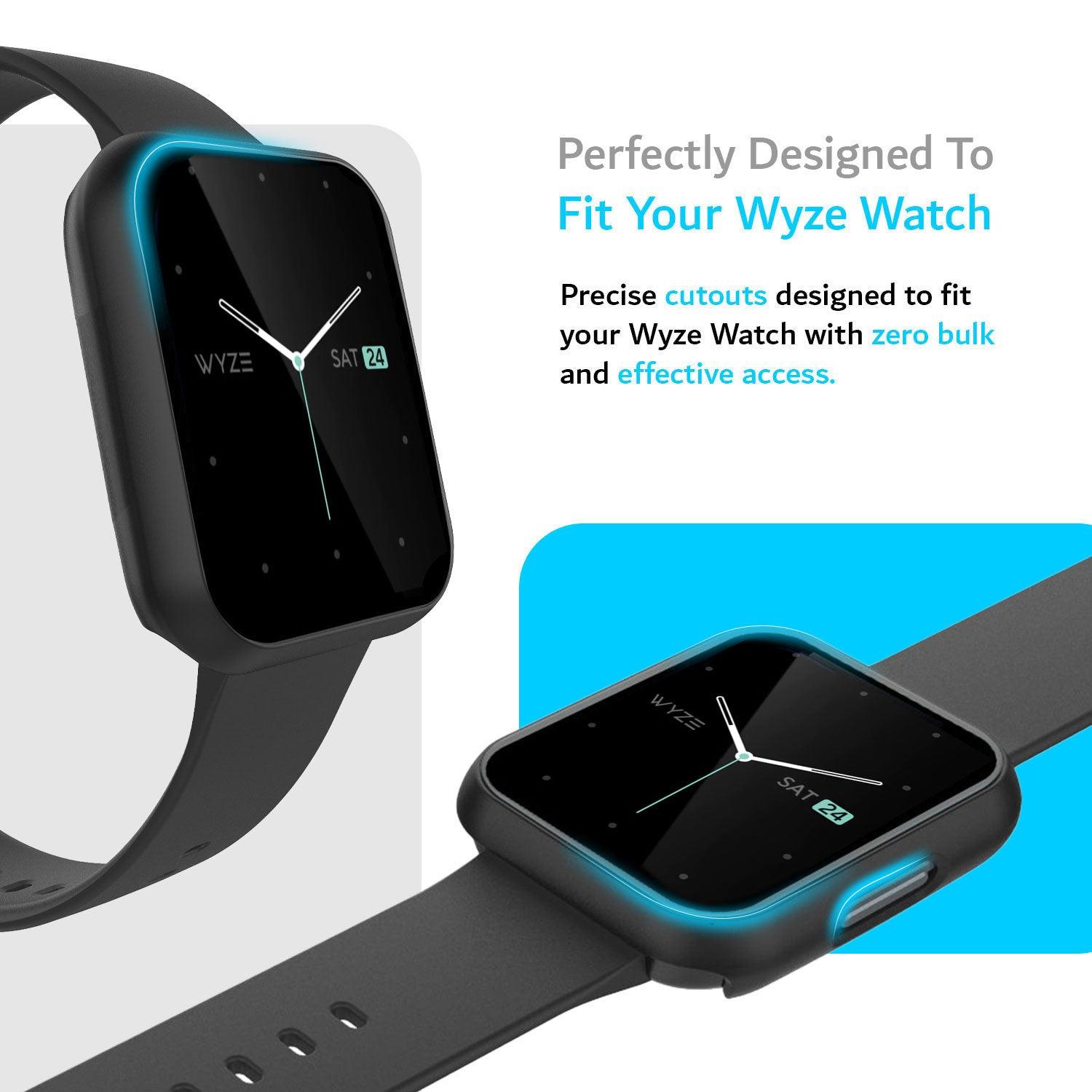Tudia Protective Case With Screen Protector Compatible With Wyze Watch 44mm - TUDIA Products
