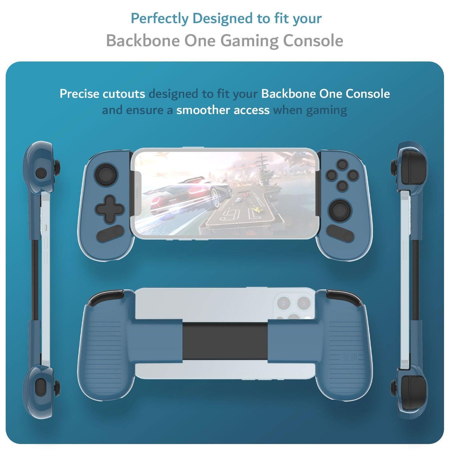 TUDIA Hard Shell Protective Case Compatible with iOS Backbone One Gaming Controller - TUDIA Products